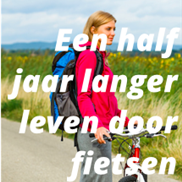 Een half jaar langer leven door fietsen