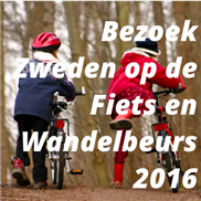 Bezoek Zweden op de Fiets en Wandelbeurs 2016