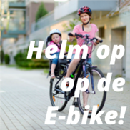 Helm op op de E-bike!