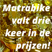 Matrabike valt drie keer in de prijzen!