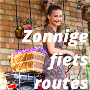 Zonnige fietsroutes