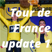 Tour de France update 1