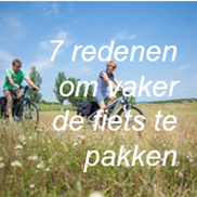 7 redenen om vaker de fiets te pakken