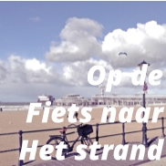 Op de fiets naar het strand