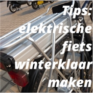 Tips: elektrische fiets winterklaar maken